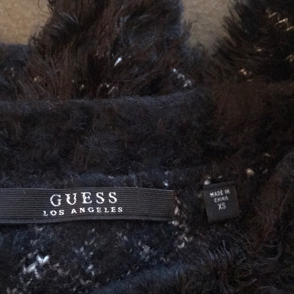 Guess fuzzy cat sweater. - Picture 2 of 2